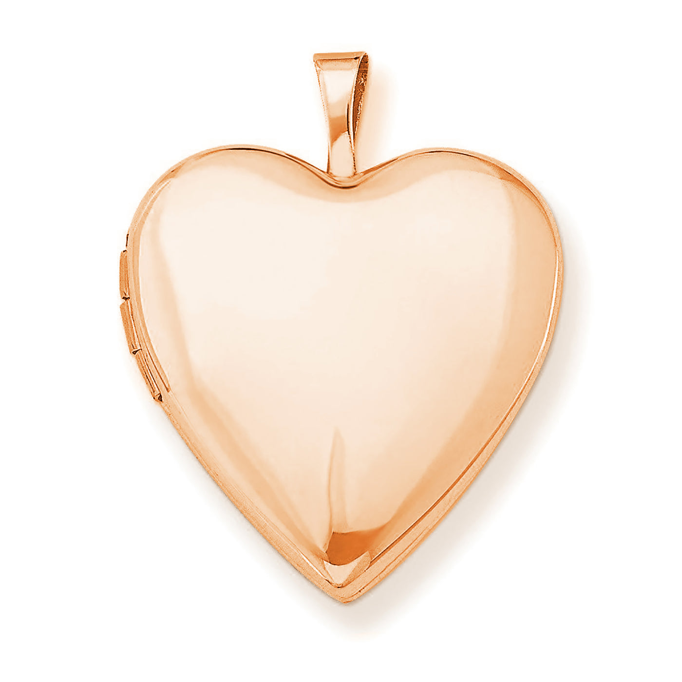14K Solid Gold Heart Locket