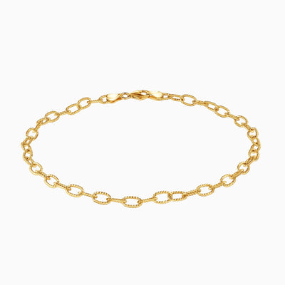 Gold Filo Chain Anklet