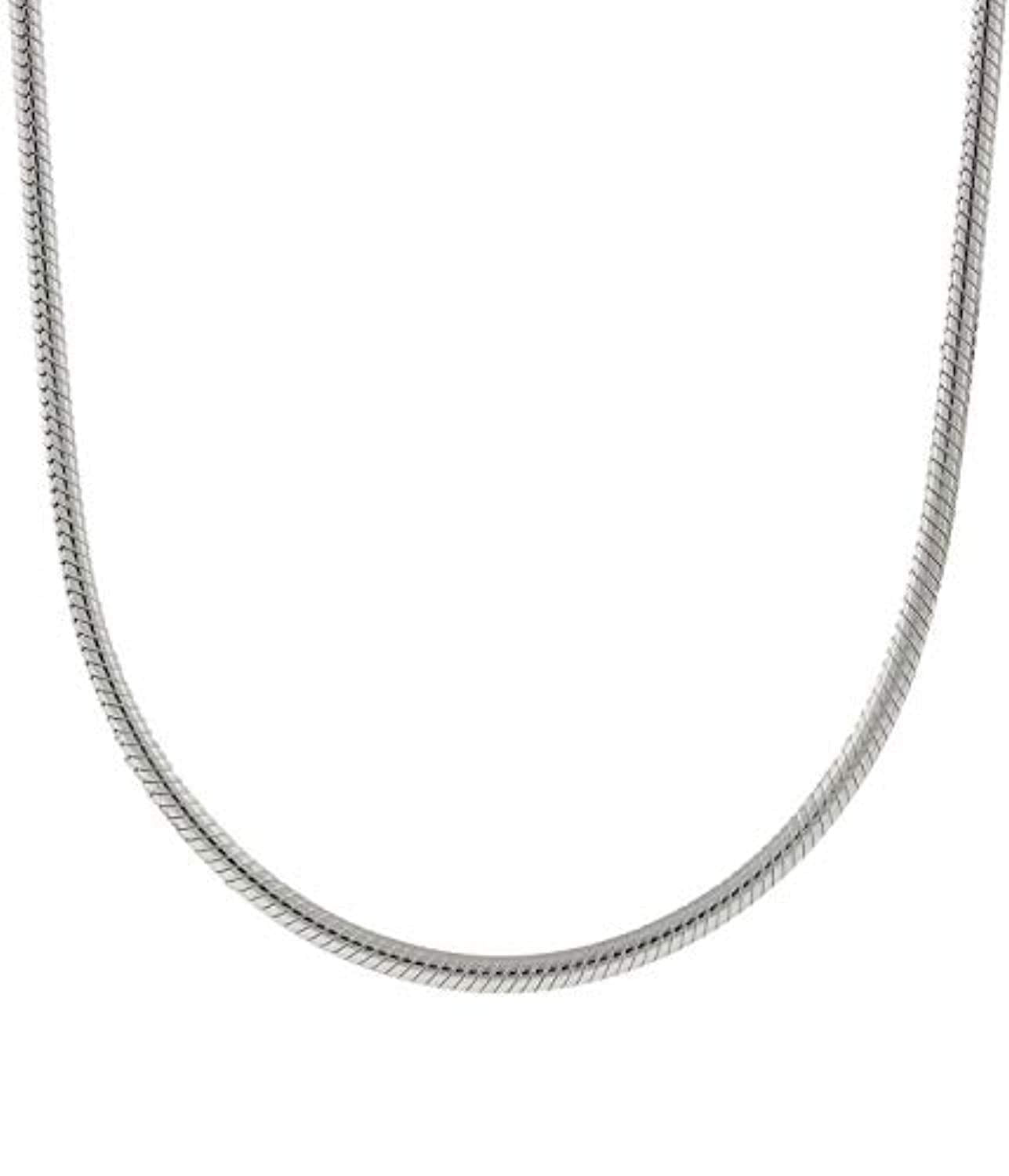 Sterling Silver Italian Magic Snake Chain Necklace
