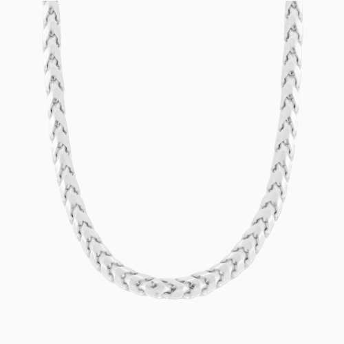 Silver 5MM Franco Chain Necklace