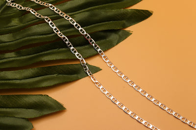 Silver Mariner Chain Necklaces