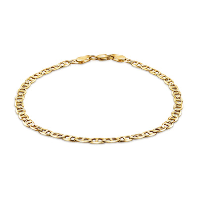 Gold Mariner Chain Link Anklet