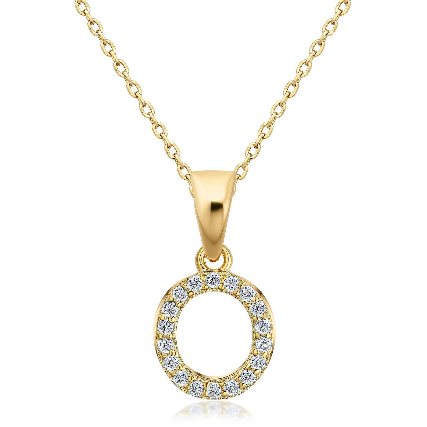 Sterling Silver Personalized Initial Necklaces