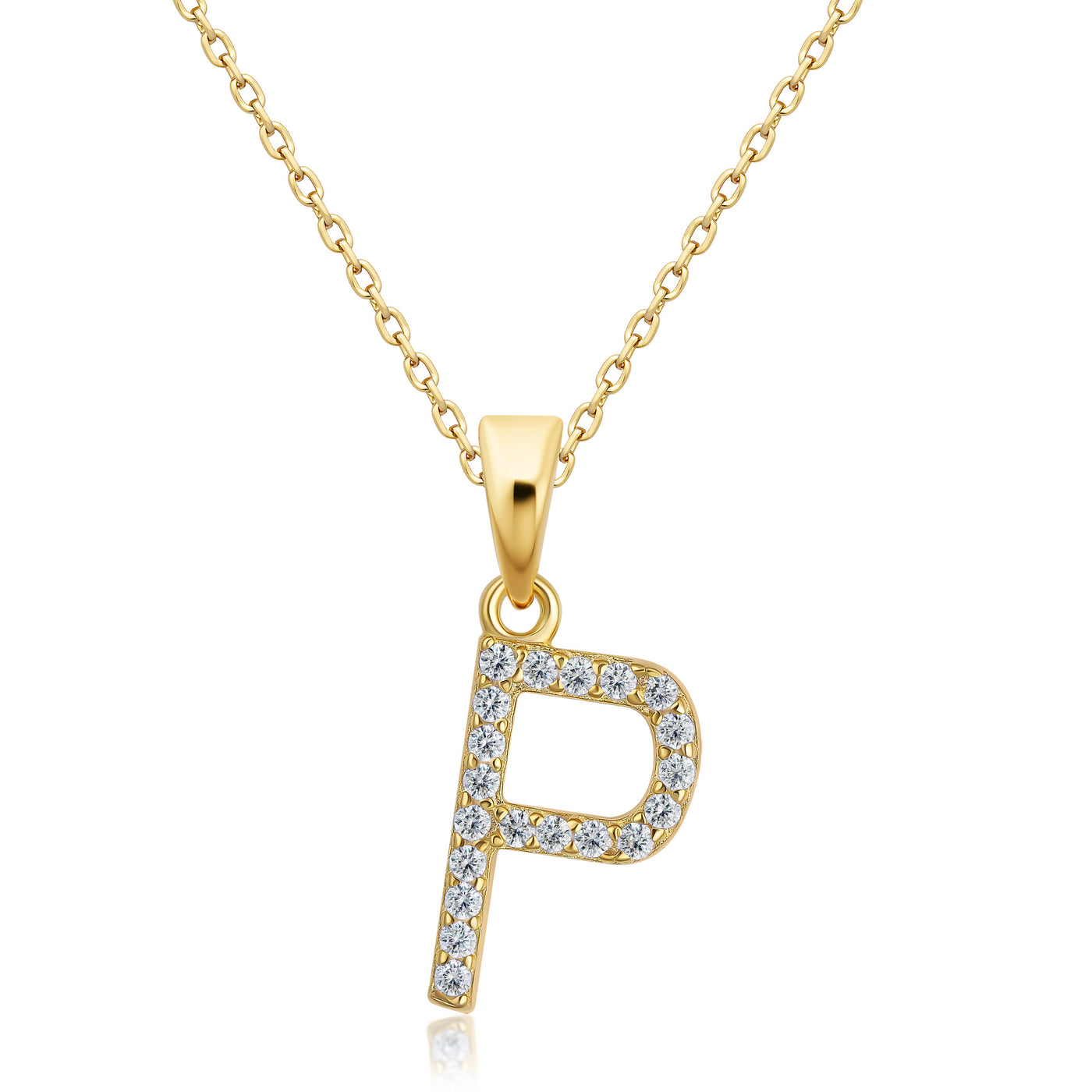 Sterling Silver Personalized Initial Necklaces