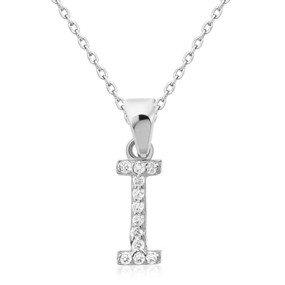 Sterling Silver Personalized Initial Necklaces