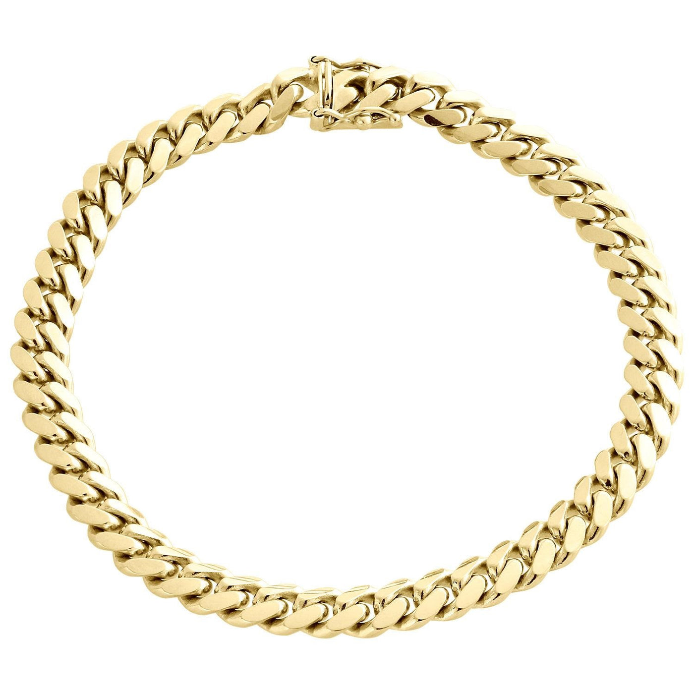 10K Gold Thick Miami Cuban Link Bracelet